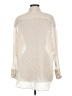 H&M Ivory Long Sleeve Button-Down Shirt Size M - photo 2