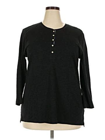 Chaps Long Sleeve Top (view 1)