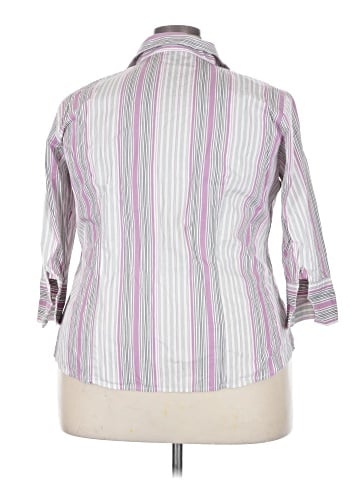 George 3/4 Sleeve Button-Down Shirt (view 2)