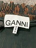 Ganni 100% Polyester Black 3/4 Sleeve Blouse Size EU 38 / US 8 - photo 7