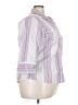 George Stripes Pink 3/4 Sleeve Button-Down Shirt Size 22 - 24 - photo 4