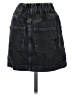 Topshop Black Denim Skirt Size 4 - photo 2