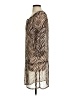 Accessorize Animal Print Brown Casual Dress Size S - photo 5