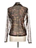 DKNY Jeans Camo Black Long Sleeve Blouse Size L - photo 2