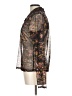 DKNY Jeans Camo Black Long Sleeve Blouse Size L - photo 5