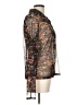 DKNY Jeans Camo Black Long Sleeve Blouse Size L - photo 4