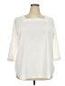 Talbots Ivory 3/4 Sleeve Blouse Size 2X - photo 1