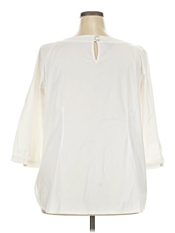 Talbots 3/4 Sleeve Blouse (view 2)
