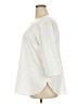 Talbots Ivory 3/4 Sleeve Blouse Size 2X - photo 5