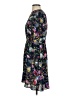J.Crew 100% Polyester Print Black Casual Dress Size 4 - photo 5