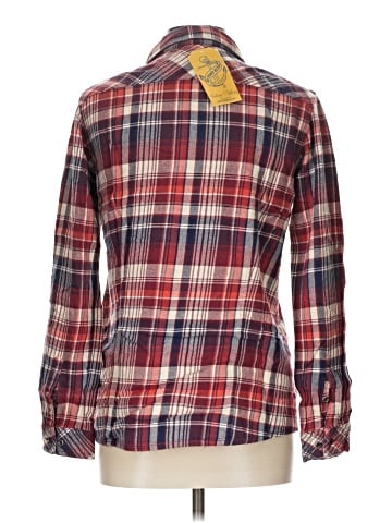 Natural Reflections Long Sleeve Button-Down Shirt (view 2)