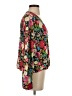 Wildfox 100% Rayon Floral Green 3/4 Sleeve Blouse Size Sm (1 or S) - photo 4