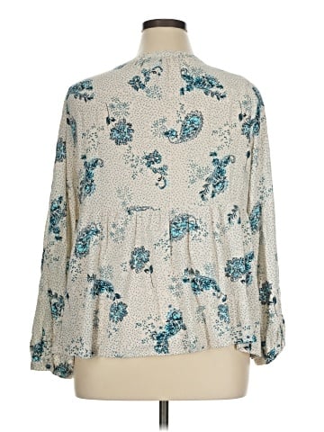 Torrid Long Sleeve Blouse (view 2)