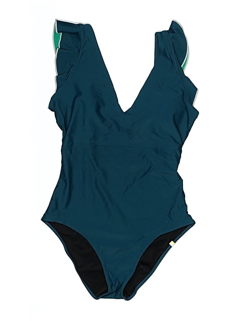 Pre-owned Summersalt One Piece Swimsuit In Teal