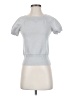 Derek Heart Silver Short Sleeve Turtleneck Size S - photo 1