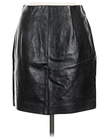 Theory Faux Leather Skirt (view 2)