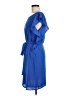 MICHAEL Michael Kors Solid Blue Casual Dress Size M - photo 5