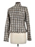 Elie Tahari Tweed Gray Blazer Size M - photo 2