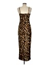 Shein Animal Print Brown Cocktail Dress Size M - photo 2
