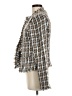 Elie Tahari Tweed Gray Blazer Size M - photo 5