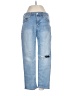 Lucky Brand Hearts Blue Jeans Size 0 - photo 1