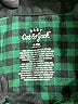 Cat & Jack 100% Cotton Checkered-gingham Green Long Sleeve Button-Down Shirt Size 6-9 mo - photo 3