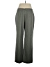 Le Suit Chevron-herringbone Gray Dress Pants Size 14 - photo 2
