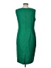 Kasper 100% Polyester Solid Green Cocktail Dress Size 10 - photo 2