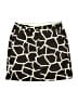Lands' End 100% Baumwolle Animal Print Brown Skort Size 8 - photo 1