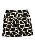 Lands' End 100% Baumwolle Animal Print Brown Skort Size 8 - photo 2