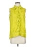 CAbi 100% Polyester Green Sleeveless Blouse Size S - photo 1