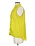 CAbi 100% Polyester Green Sleeveless Blouse Size S - photo 5