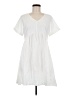 Assorted Brands Solid White Casual Dress Size M - photo 1