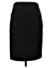 Express Design Studio Solid Black Formal Skirt Size 0 - photo 1