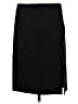 Candie's Solid Black Formal Skirt Size 9 - photo 2