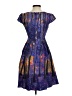 ModCloth Paisley Blue Cocktail Dress Size XS - photo 2