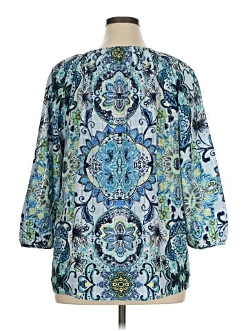 Lane Bryant 3/4 Sleeve Blouse (view 2)