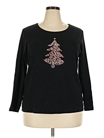 Karen Scott Long Sleeve T-Shirt (view 1)