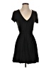 Mudd Solid Black Casual Dress Size S - photo 1