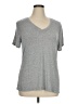 Apt. 9 Gray Short Sleeve Top Size XL - photo 1