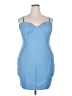 Haute Monde Blue Cocktail Dress Size XXL - photo 1