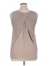 Apt. 9 100% Rayon Gray Sleeveless Blouse Size XL - photo 2