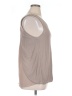 Apt. 9 100% Rayon Gray Sleeveless Blouse Size XL - photo 4