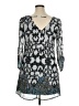 Speechless 100% Polyester Paisley Gray Casual Dress Size XL - photo 2