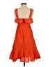 J.Crew Polka Dots Orange Cocktail Dress Size 0 (petite) - photo 2