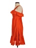 J.Crew Polka Dots Orange Cocktail Dress Size 0 (petite) - photo 5