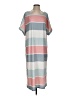 Unbranded Stripes Gray Casual Dress Size S - photo 1