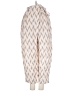 Joie 100% Cotton Chevron-herringbone Ivory Casual Pants Size 0 - photo 1