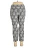 Chico's Print Gray Active Pants Size Lg Petite (2.5) - photo 1