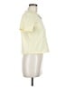 Maje 100% Polyester Yellow Short Sleeve T-Shirt Size Med (2) - photo 4